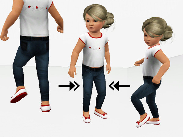 Sims 3 — punie_fpbottom_005 by punie — 3 recolorable areas.