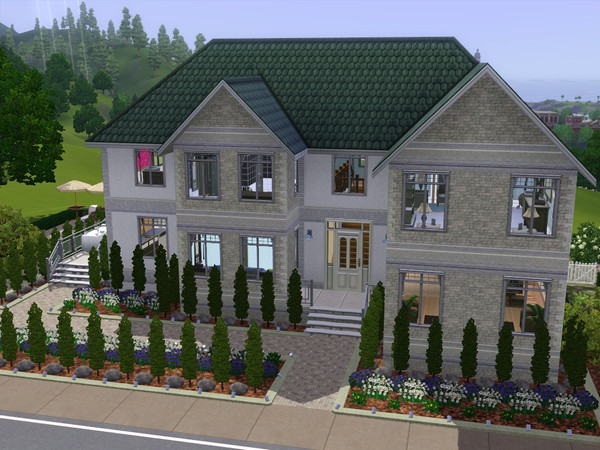 Sims 3 — 447 Ocean Ave. by Ayafox — 2 bedrooms, 2 1/2 bathrooms