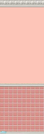 Sims 2 — Strawberry Ice (Part 6) - 7 by drouinr — Almost good enough to eat, this series of coordinating wallpapers in