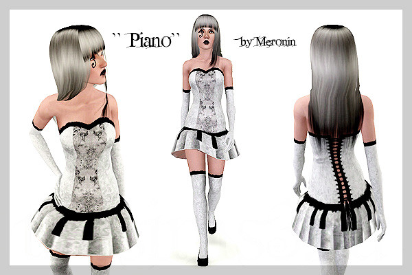 Sims 3 — Piano by Meronin — 