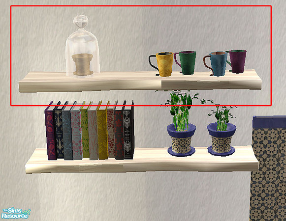 Sims 2 — Lizzieskitchen - the kitchen - shelf by steffor — 