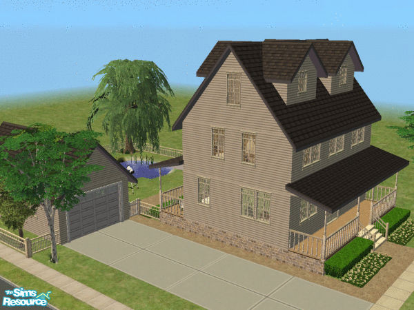 Sims 2 — Gillian by Fejeeper — House for sale.