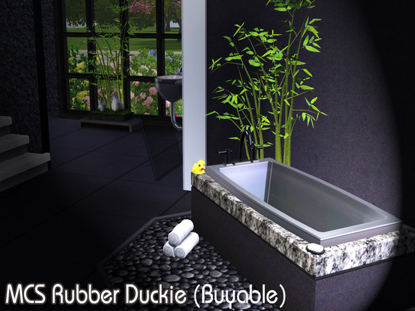 Sims 3 — Miranda Clutter Set Rubber Duckie by TSR Archive — By Pralinesims for TSR (2010)