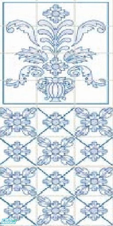 Sims 2 — KitchenWall by The_Unicorn — -