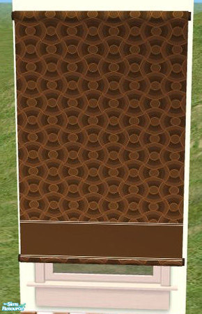 Sims 2 — Casual Bathroom Brown - shade by tamaki — Mesh by Sims2Play