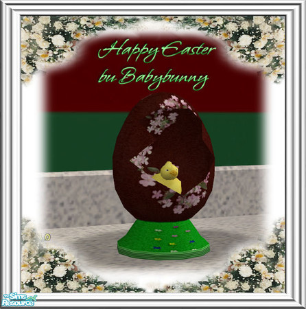 Sims 2 — Chip in Egg by Babybunny — 