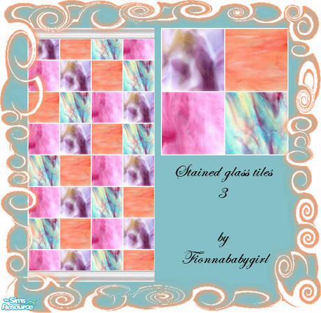 Sims 2 — No cost stained glass 3 by fionnababygirl — Those pleasantview monks have been at it again, they gave me the