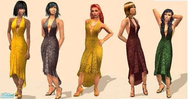 Sims 2 — JD Grizzelda collection 2 by jdamgaard — This is another set of recolors of Grizzeldas great mesh. It is based