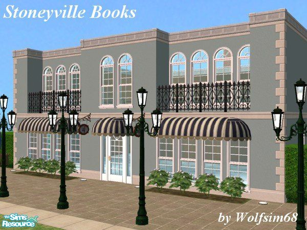 Sims 2 — Stoneyville Books by Wolfsim68 — Come & browse through the latest bestsellers - such as \"Rich Sim,