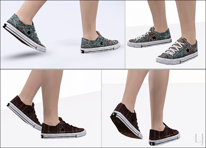 converse shoes sims 4