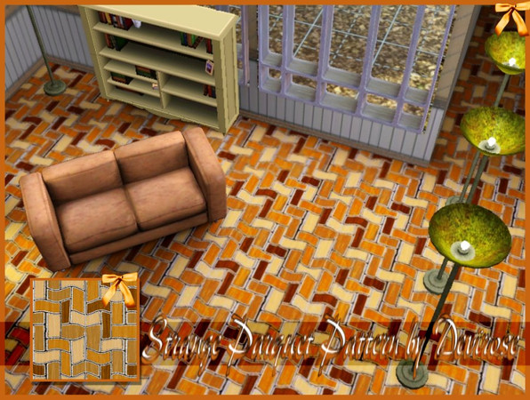 Sims 3 — Strange Parquet by Devirose — Original and modern.