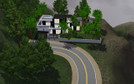 Sims 3 — Black and White Modern Estate by brettstaffen — This estate is designed with the most urban in mind, decorated