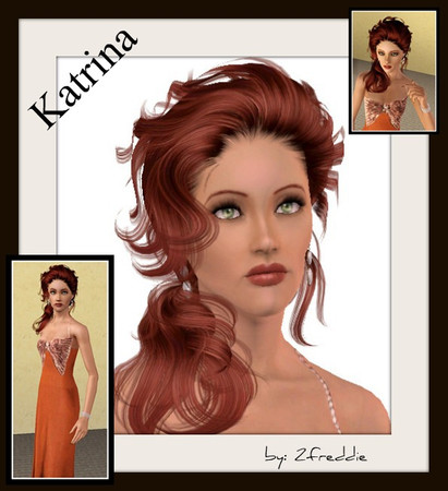 Sims 3 — Katrina by 2freddie — Special Thanks to the creators here on TSR--(HAIR)- Newsea== (EYES)CONTACTS-