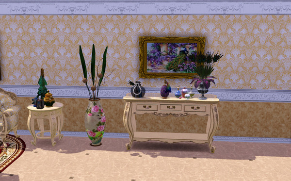 Sims 3 — Peacock Painting 3 by camarossz28 — Camarossz28