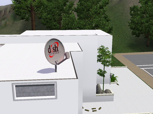 Sims 3 — Dish Network Roof Satellite by clutch3547 — Dish Network Roof Satellite