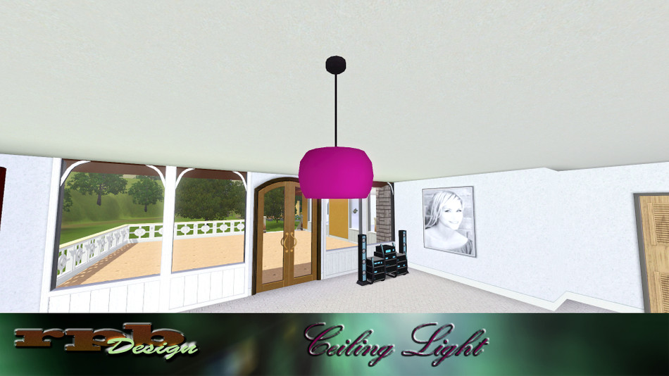 The Sims Resource rpb ceiling light elegance