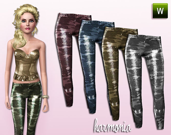 Harmonia's Luxurious Stretch Pants For TEEN