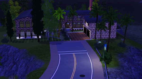 Sims 3 — Highlife Manor by zigster_001 — This beautiful spacious manor boast's 4 large bedrooms and 4 Full bathrooms.