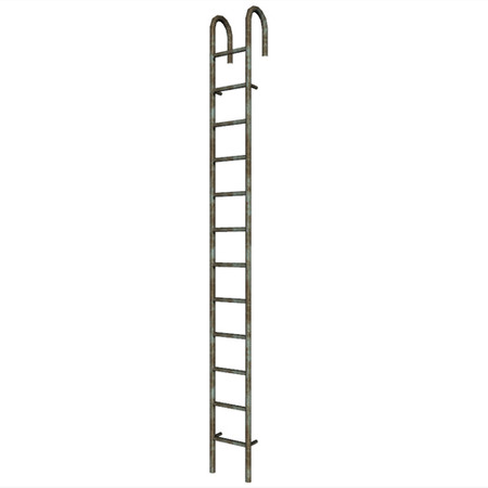 Sims 3 — Decorative Wall Ladder (top piece) by Cyclonesue — Maybe the reason Sims won't use it is that it might just come