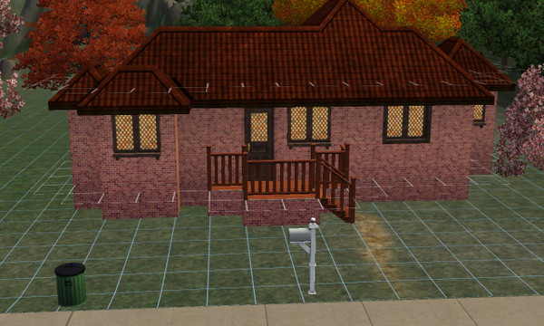 Sims 3 — Cute Starter home #1 by charmed1991 — This is a cute, little home for starters. I hope you like it... :))))