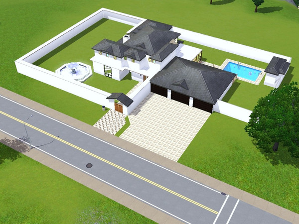 Sims 3 — Queensland, Mansion  by Gilly_Gum_Drops — Queensland, Mansion is a lovely home to live in by all types of