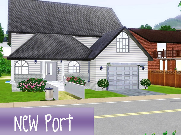 Sims 3 — New Port by Gilly_Gum_Drops — The New Port Home, Is a lovely home right next to the sea side. It will have a
