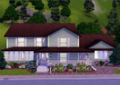 Sims 3 — Country Home  by KillerSnuffles — 3-4 Bedrooms or office 3 Bathrooms Laundry room Big kitchen Dining room Living