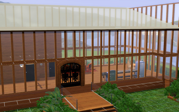 Sims 3 — Modern Australian Outback by ShpyPlayer — This Outback suited home oozes glamour, hot weather and relaxation.