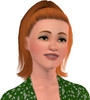 Sims 3 — AF Sim Laura McKenzie by gittaverbraak — Laura McKenzie: young adult, female, red hair, green eyes, casual: