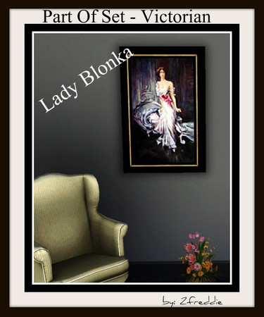 Sims 3 — Lady Blonka by 2freddie — The timeless romance of the Victorian era, Featuring Lady Blonka