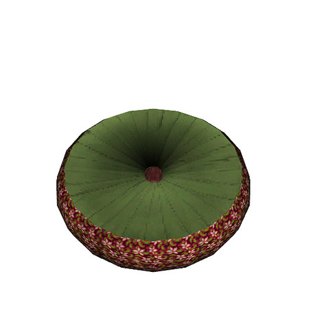Sims 3 — Shabby Chic Tres Living Two Round Pillow 2 by TheNumbersWoman — A bit of shabiness yet sort of Chic. By