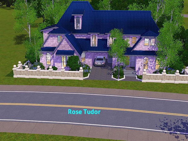 Sims 3 — Tudor Rose by DO5NBR — Tudor styled home for your sim family. First floor: kitchen diningroom livingroom 2 1/2