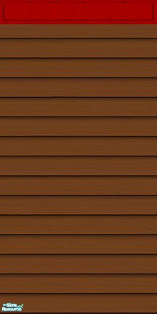 Sims 2 — Autumn Harvest Chestnut Siding 7 by skippyscatt — Chestnut outdoor siding for a country manor or country