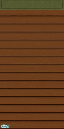 Sims 2 — Autumn Harvest Chestnut Siding 10 by skippyscatt — Chestnut outdoor siding for a country manor or country