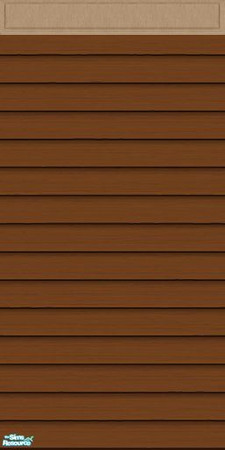 Sims 2 — Autumn Harvest Chestnut Siding 4 by skippyscatt — Chestnut outdoor siding for a country manor or country