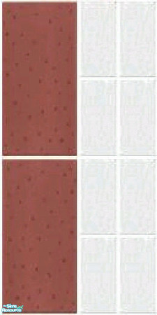 Sims 2 — African Breeze - wall 4 by JLounge — This is a wall from the \"African Breeze\" set. I made this set