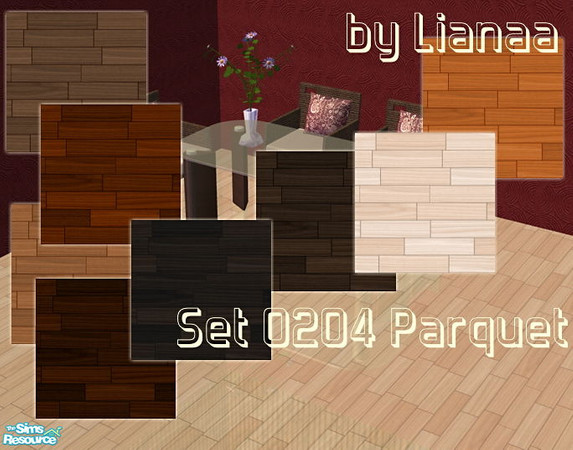 Sims 2 — Set 0204 Wood Floors by Lianaa by Lianaa — Set 0204 Wood Floors by Lianaa