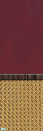 Sims 2 — TC106 Hotel bedroom Suite - Hotel Wallpaper by selina012 — Made for the texture challenge 106. Wall cost $0 in