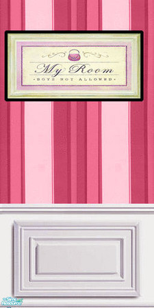 Sims 2 — Girls VS Boys Walls - Girls5 by NenaAngelita91a — 