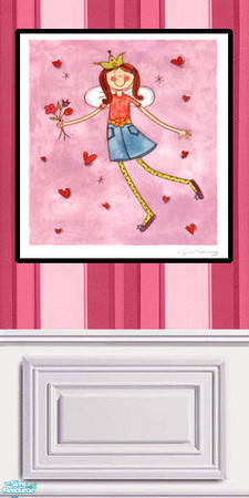 Sims 2 — Girls VS Boys Walls - Girls10 by NenaAngelita91a — 