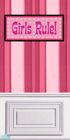 Sims 2 — Girls VS Boys Walls - Girls3 by NenaAngelita91a — 