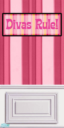 Sims 2 — Girls VS Boys Walls - Girls2 by NenaAngelita91a — 