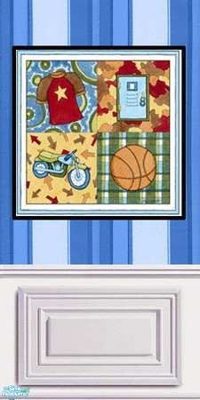 Sims 2 — Girls VS Boys Walls - Boys5 by NenaAngelita91a — 