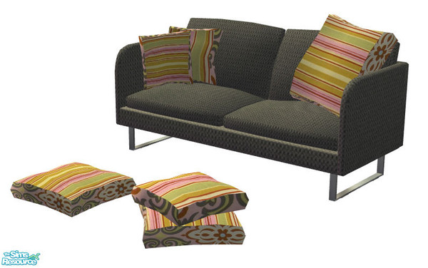 Sims 2 — Mirake Habily Recolor B - 11 by Sophel21 — recolors of mirakes habily pillows. The recolor file works also for