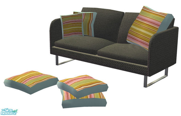 Sims 2 — Mirake Habily Recolor B - 10 by Sophel21 — recolors of mirakes habily pillows. The recolor file works also for