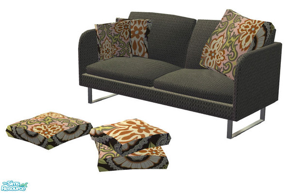 Sims 2 — Mirake Habily Recolor B - 7 by Sophel21 — recolors of mirakes habily pillows. The recolor file works also for