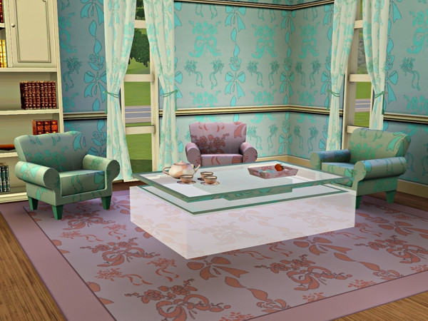 Sims 3 — marcorse_posybows by marcorse — Pretty and lighthearted, featuring posies and bouquets tied with bows.