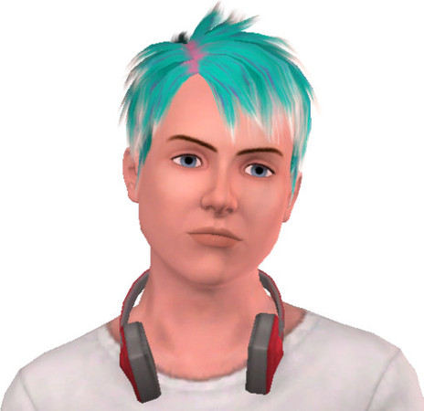 Sims 3 — Brock Anderby-Rainbow by Izziebelle — Mother-Saphire Rainbow, Father-Josiah Anderby. No hidden traits here-he's