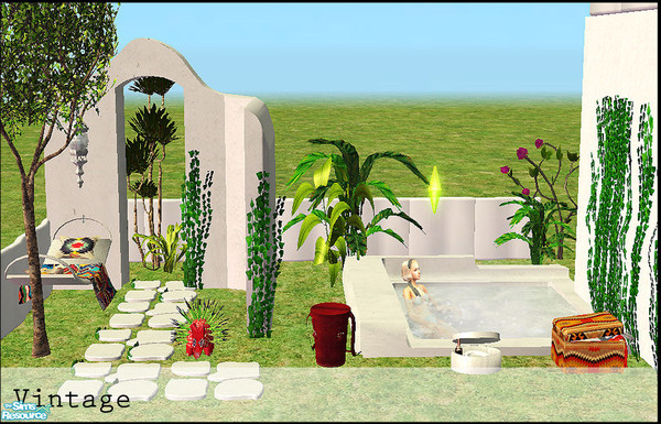 Sims 2 — Vintage by steffor — an outdoor scene