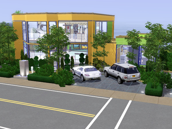 Sims 3 — Yellow theme by oldmember_Mihai_13 — Yellow theme is a modern house built for small families. It has a grate